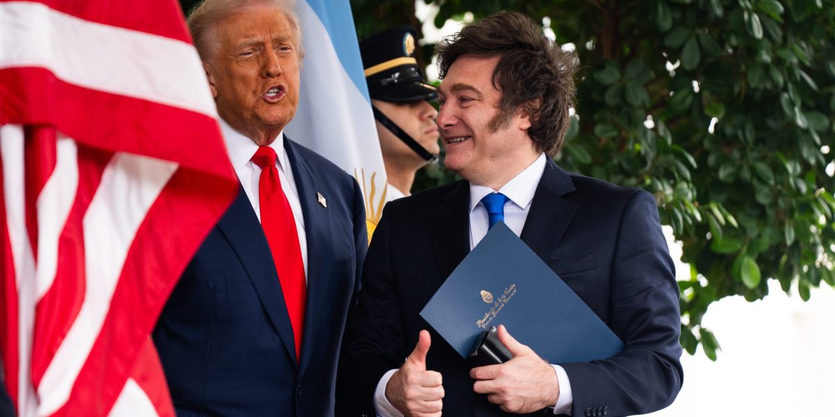 Like Milei, Trump also can't stop Argentina's peso from falling — 'Will the U.S. get paid back?'