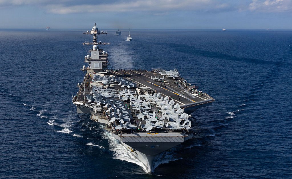 Venezuela Accuses Trump of ‘Fabricating’ a War As Carrier Approaches