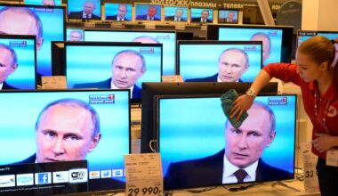 Putin’s propaganda flips reality on flights over NATO nations, as Russian public tires of war  – POLITICO