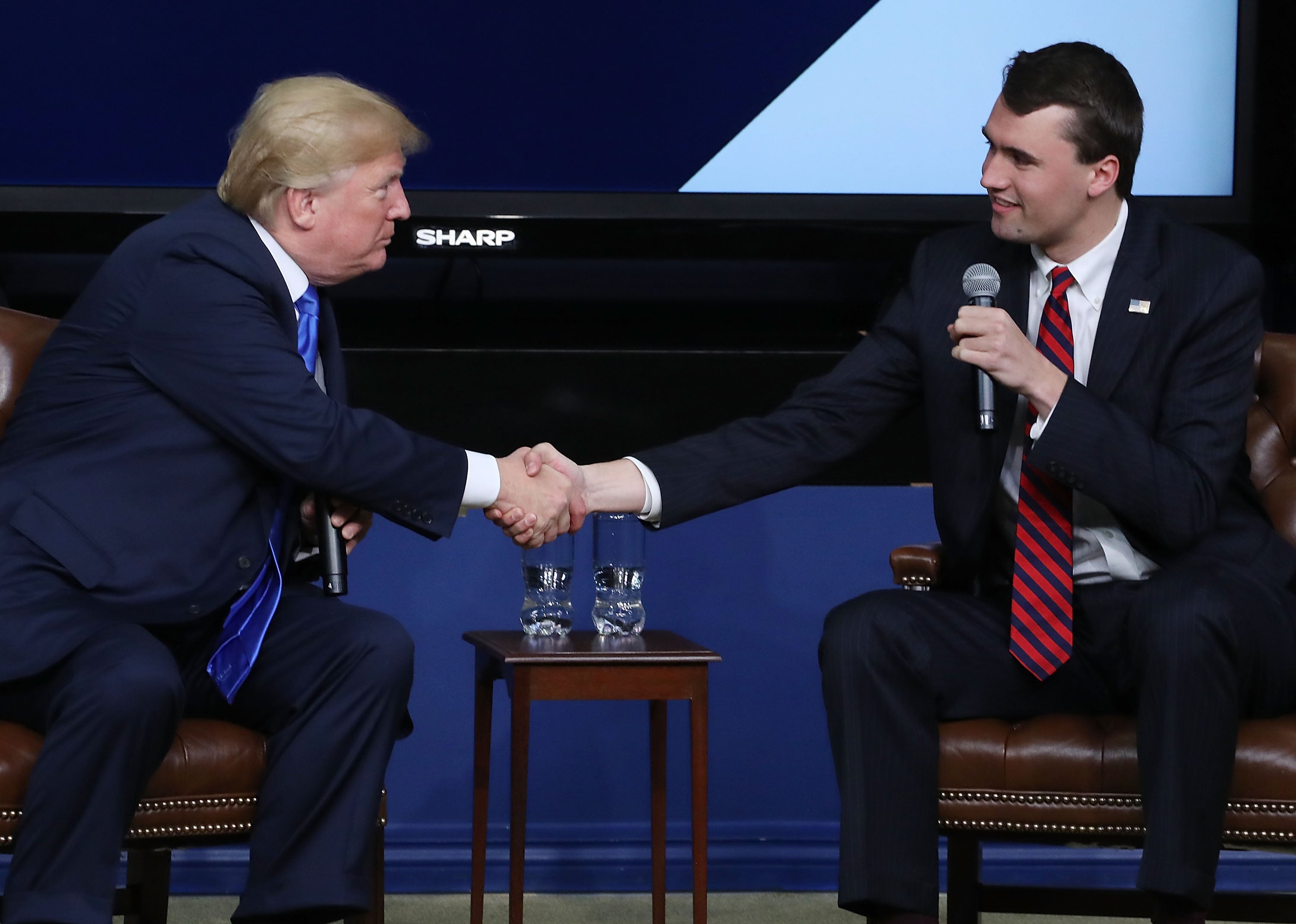 Turning Point’s founder Charlie Kirk was a vocal supporter of Donald Trump