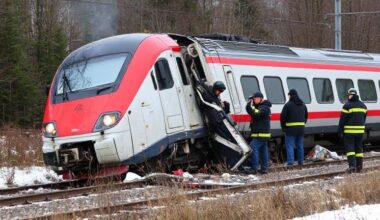 High-Speed Train Collision Near the Jablonov nad Turňou in Slovakia with More than Hundred People Injured as Authorities Investigate its Possible Cause