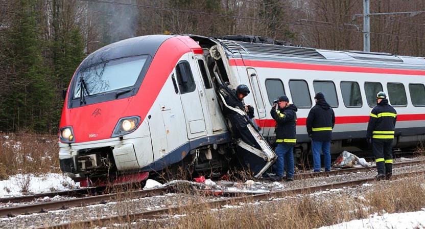 High-Speed Train Collision Near the Jablonov nad Turňou in Slovakia with More than Hundred People Injured as Authorities Investigate its Possible Cause