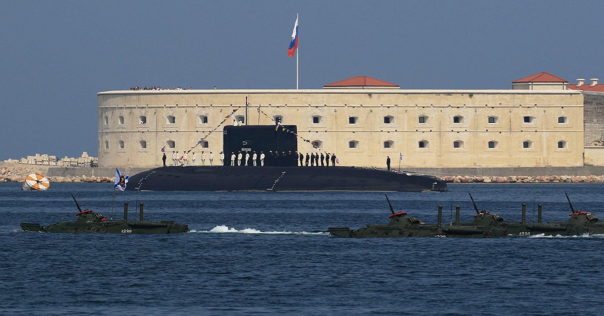 NATO chief mocks 'broken' Russian submarine as Moscow denies malfunction