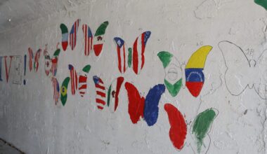 Berwyn students celebrate immigration with 105-foot mural 