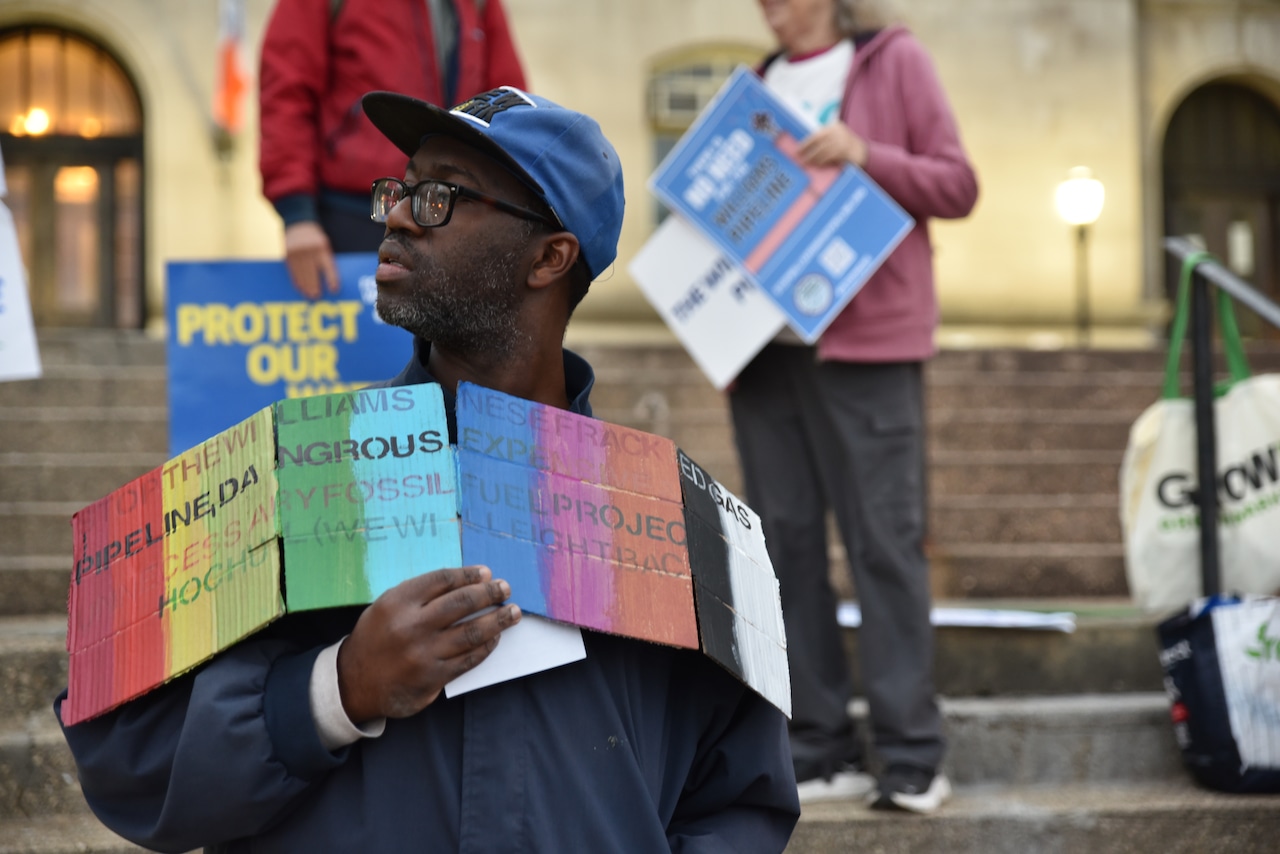 Pipeline Protest Borough Hall
