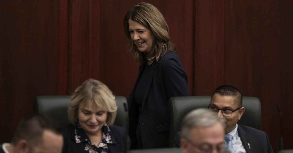 Alberta premier responds to threat of broader labour action in call-in radio show - CTV News