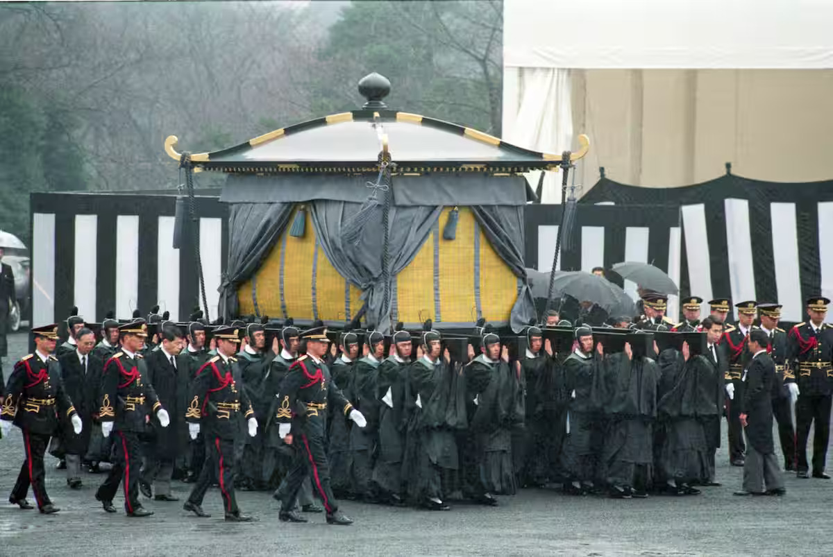 Showa emperor, funeral