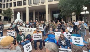 Coal Miners Protest Against Making Black Lung Great Again