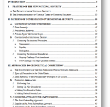 Mr. Ji Ma on “Contesting National Security amid Geopolitical Rivalry” – Lawfire
