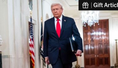 The Shutdown Is Stretching On. Trump Doesn’t Seem to Mind.