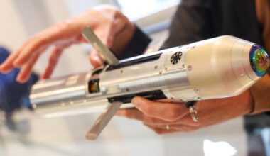 Thales Anti-Drone Rockets Now Being Used In Ukraine. Thales' new rocket system combines a 70mm laser-guided rocket with a purpose-built anti-drone airburst warhead and proximity fuse.