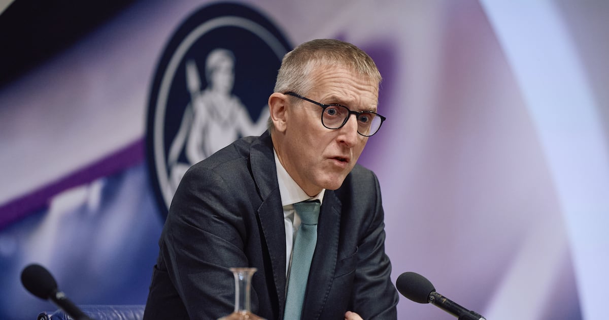 Bank watchdog boss says ‘plenty to worry about’ including AI bubble risk – The Irish News