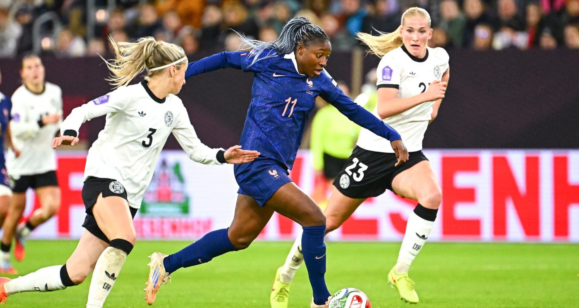 les Bleues devront tout renverser lors de la demi-finale retour de la Ligue des nations
