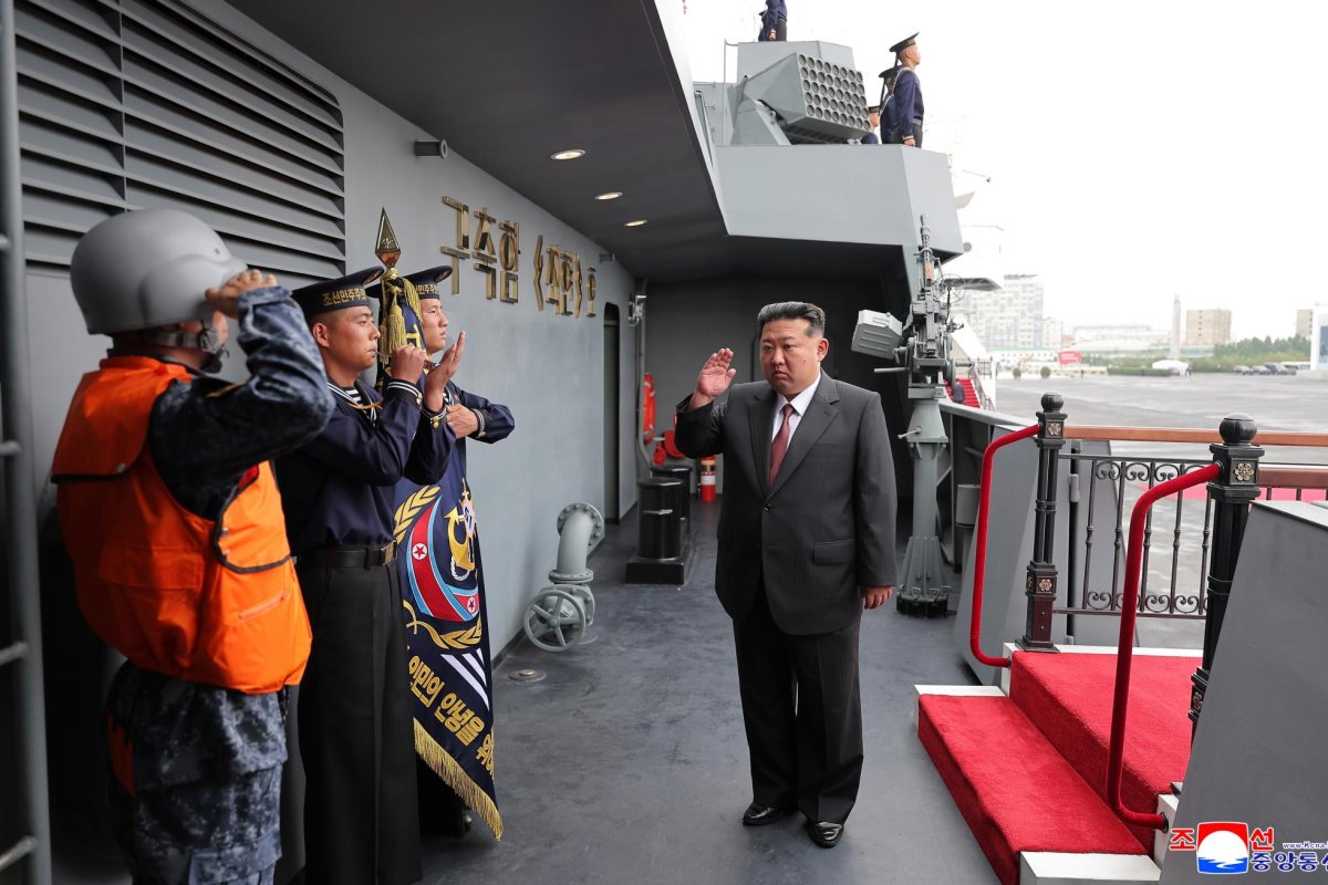 Kim Jong Un calls for naval power buildup to ‘punish’ enemies