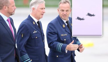 aankomst eerste Belgische F-35's