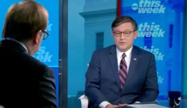 Mike Johnson Cornered as ABC Host Exposes GOP Stalling on Epstein File Vote