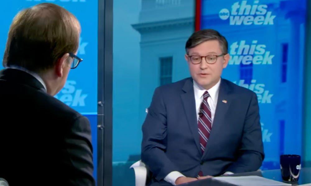 Mike Johnson Cornered as ABC Host Exposes GOP Stalling on Epstein File Vote
