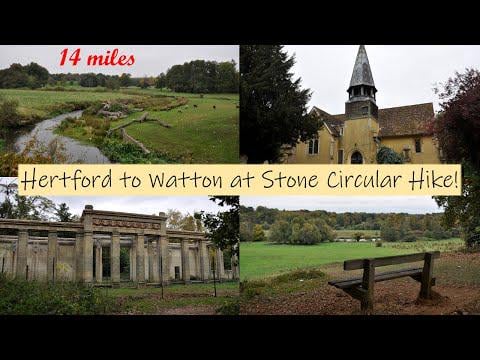 [Photographs video] - A nice 14 mile hike in Hertfordshire -Via the River Bean, Woodhall Park & Panshanger Park (Just outside of London) :)