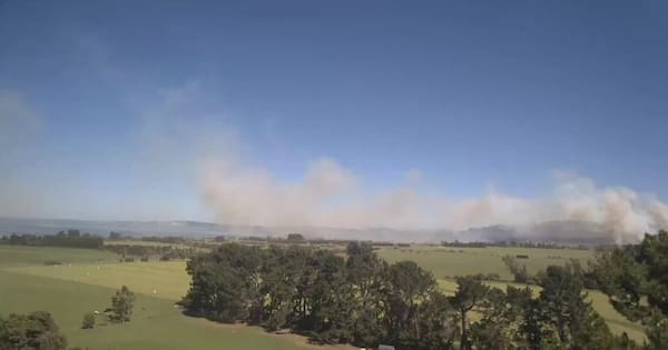 Multiple large fires in Kaikōura, schools and homes evacuated