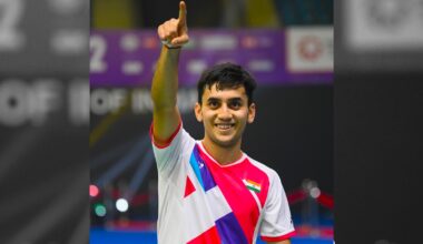 File image of Indian singles shuttler Lakshya Sen. (Photo courtesy: BAI)