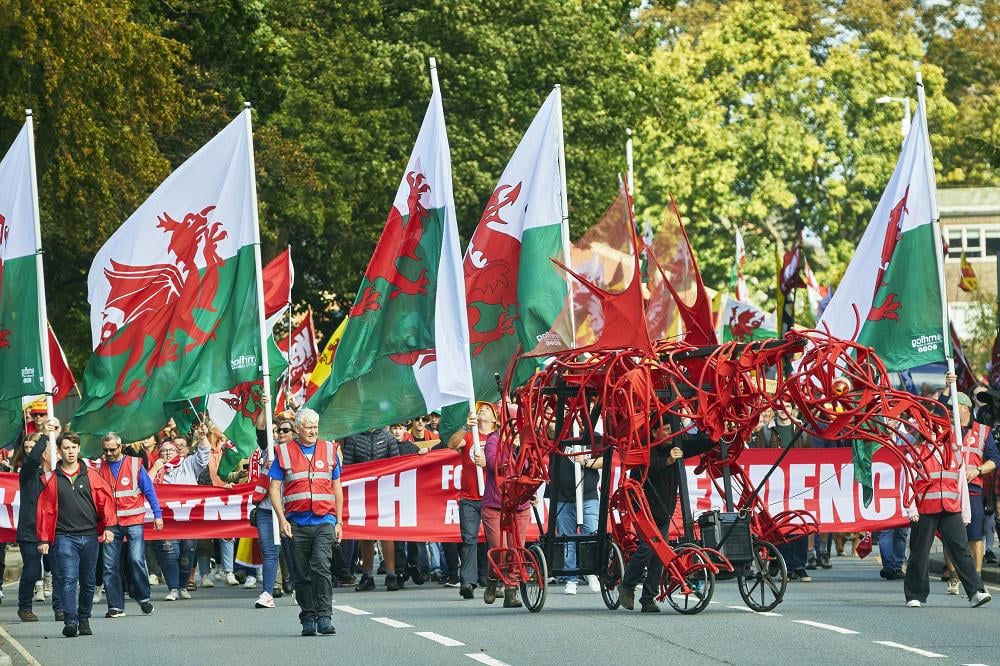 Thousands expected in Rhyl for Wales' next march for Independence