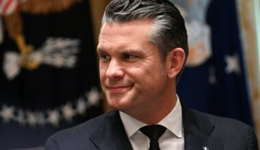 US Secretary of Defense Pete Hegseth.