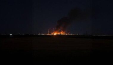 One of Russia's Largest: Drones Attack Orenburg Gas Processing Plant
