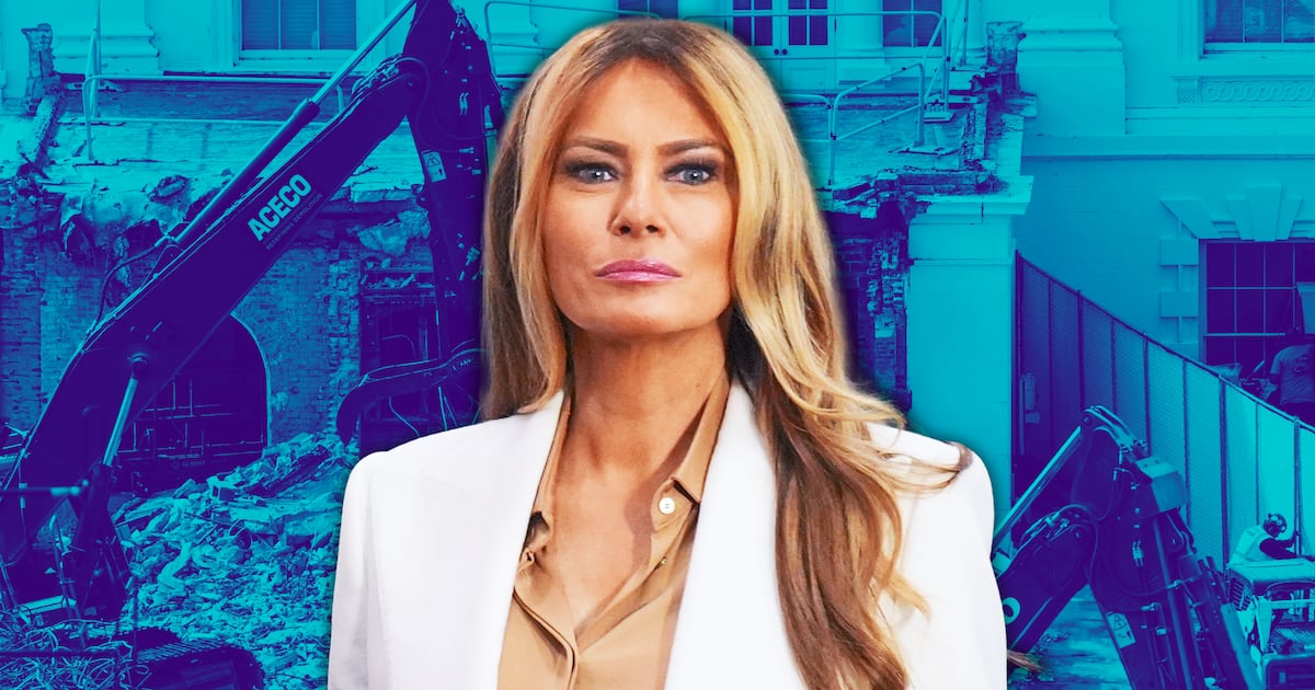 Even Melania Is Distancing Herself From Donald Trump’s White House Teardown