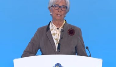 European Central Bank President Christine Lagarde, board member Schnabel speaking Friday