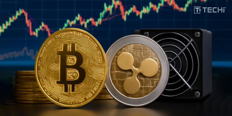 BTC and XRP prices fluctuate dramatically. WOAMining helps holders earn $6,000 in daily returns