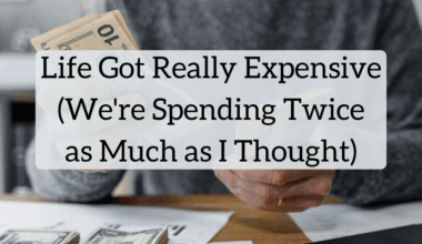 Life Got Really Expensive | White Coat Investor