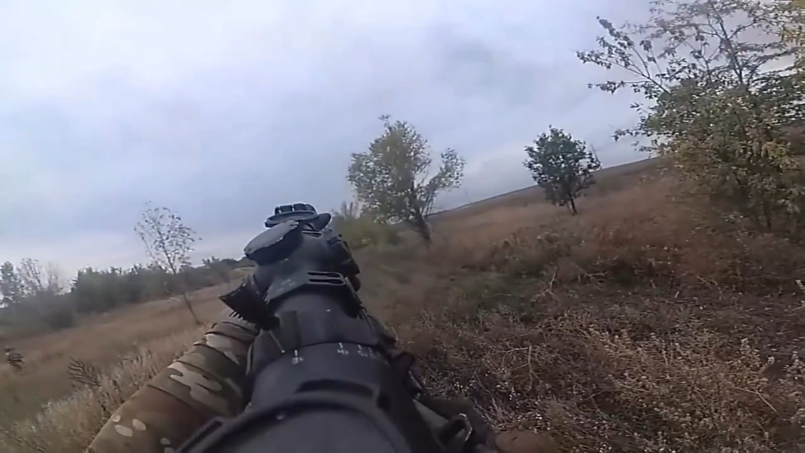 Ukrainian armored vehicles "Kirpi" was hit by a Russian drone. The soldiers then left the vehicle and started to fight off more enemy drones. Published 13.10.2025