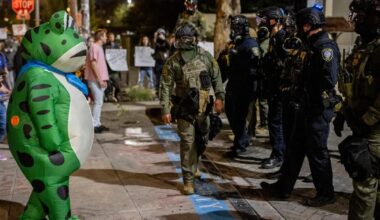 We don't know why Trump thinks Portland 'on fire.' That's frightening. - if Trump can be fooled by a fake video with his own face and voice, what else is fooling him?