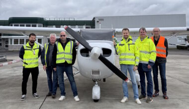 Premiere in Europa: Flughafen Mönchengladbach eröffnet erste öffentliche Tankstelle für bleifreien Flugkraftstoff Swift 100R