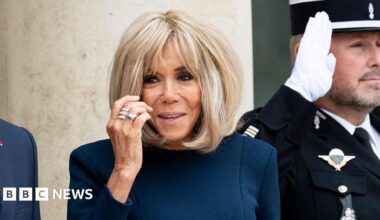 Brigitte Macron: Trial begins for 10 accused of sexist cyber-bullying of president's wife