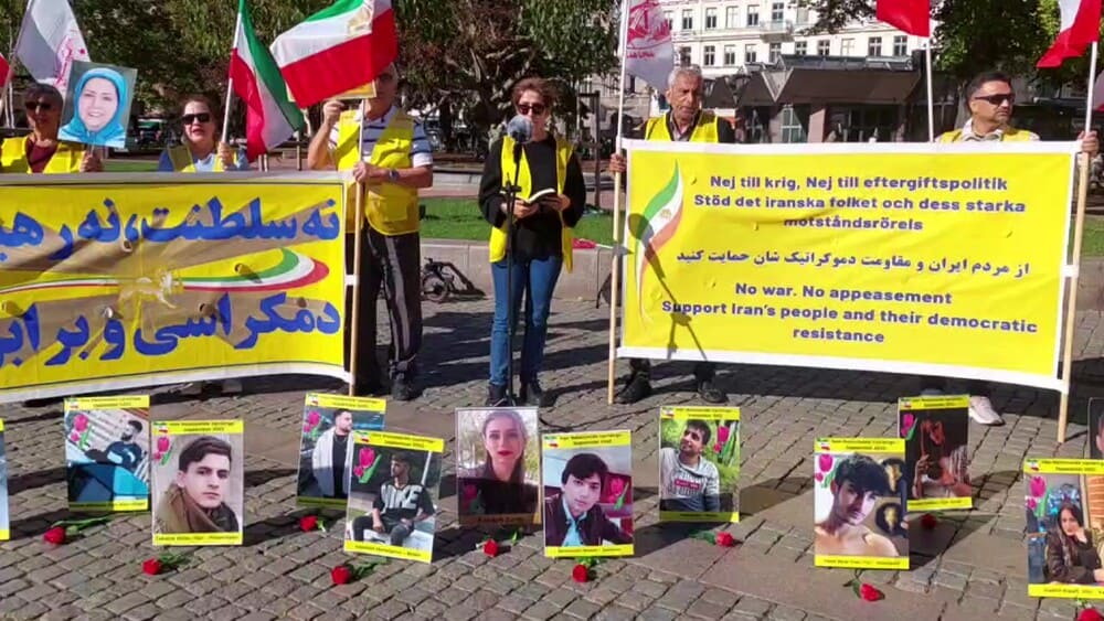 Malmö Rally Honors 1981 Uprising and Zahedan Bloody Friday, Condemns Executions in Iran