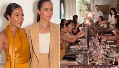 Meghan Markle Attends Star-Studded L.A. Dinner – and She Brought the Wine!