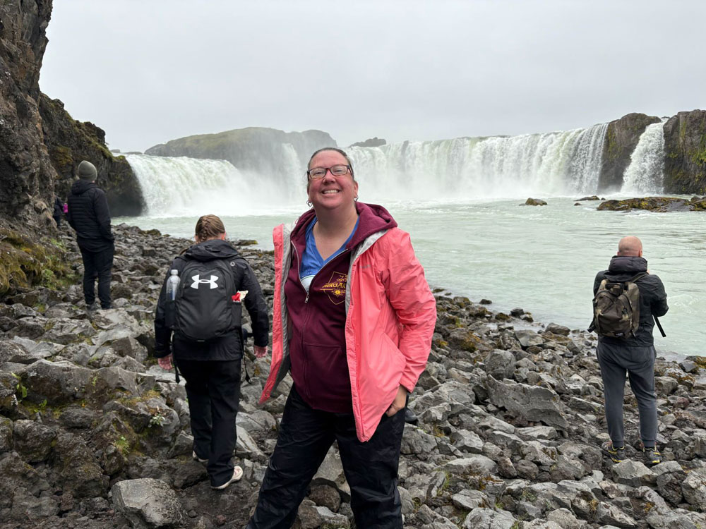 Local educator Melissa Kowalski expanded her teaching skills in Iceland