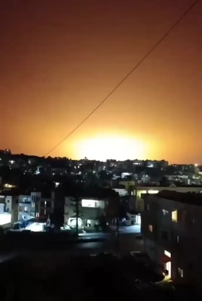 Israeli Air Force airstrike on Hezbollah storage facility. 17 October 2025.