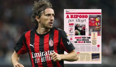 Modric takes 'part-time' role with Croatia to continue being star for Milan