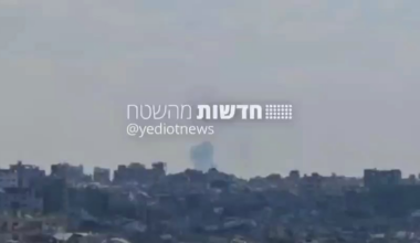 Ongoing IAF strikes in the Gaza Strip after an alleged ceasefire violation by Hamas (19-10-25)