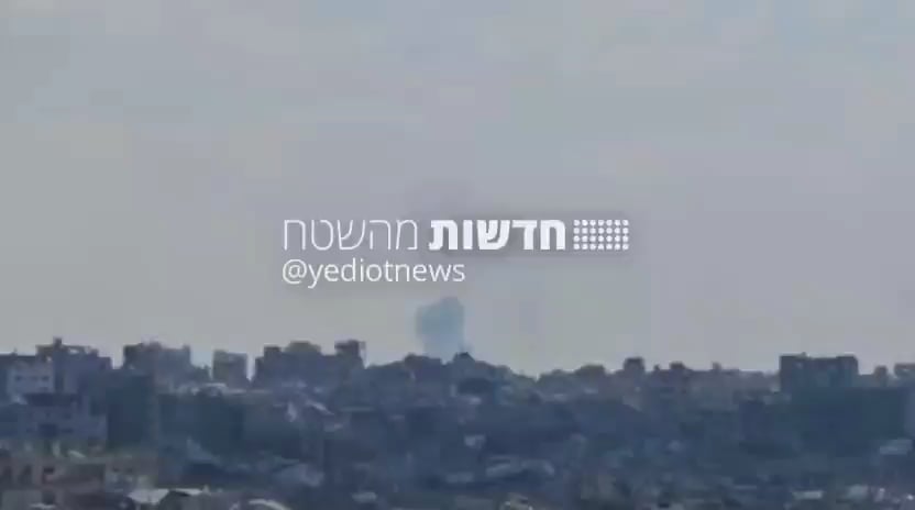 Ongoing IAF strikes in the Gaza Strip after an alleged ceasefire violation by Hamas (19-10-25)