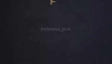 Ukrainian long range kamikaze drones “Morok” flying over Belgorod tonight.