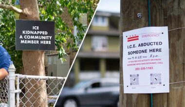 ‘ICE Kidnapping’ Signs Are Popping Up Around D.C. —And the White House Is Freaking Out