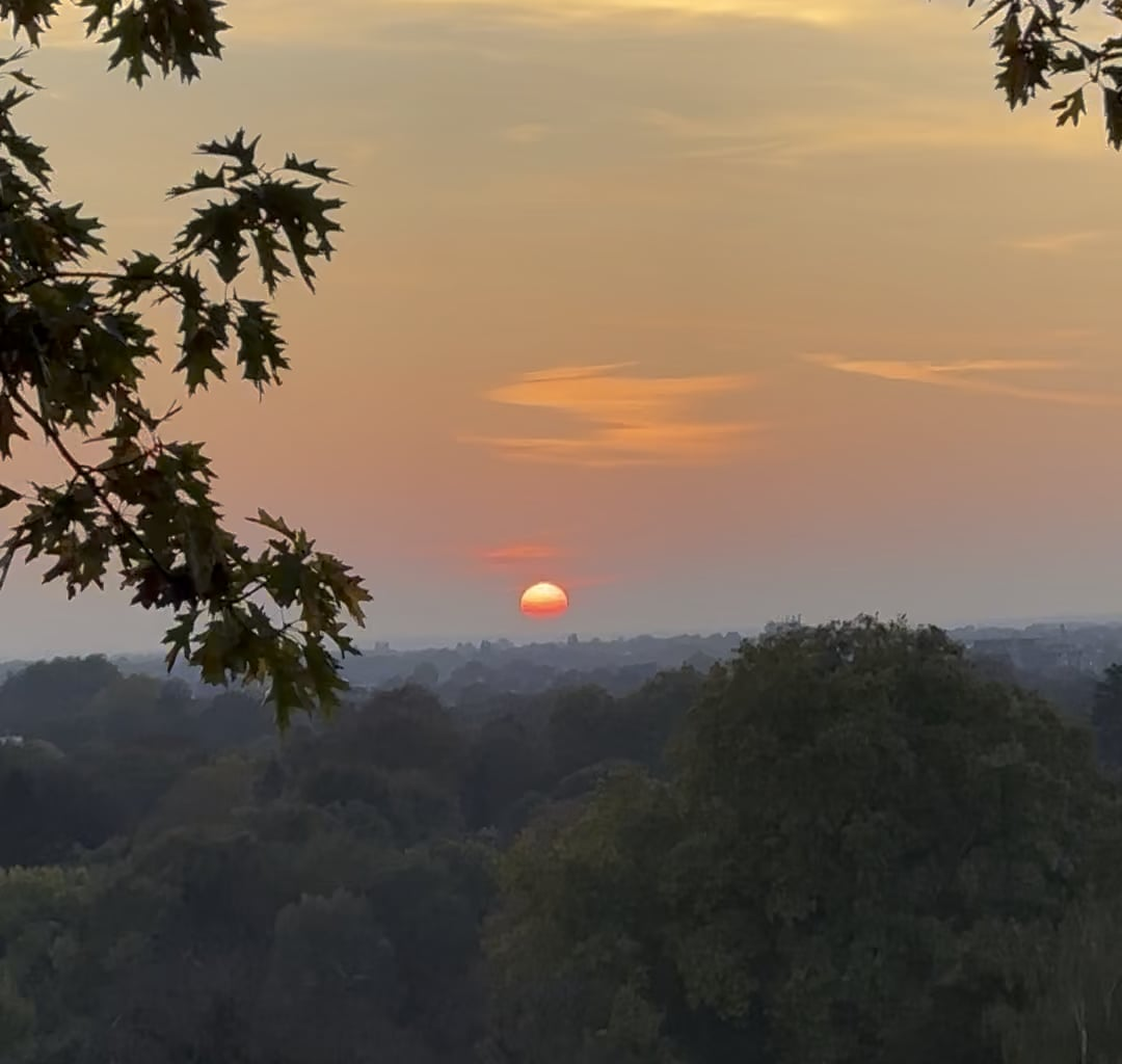 Sunsets in London