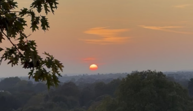 Sunsets in London