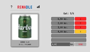 Remadle - en "dle" med Rema 1000-varer