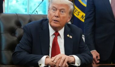 The day before talks with Carney, Trump says his tariffs are working