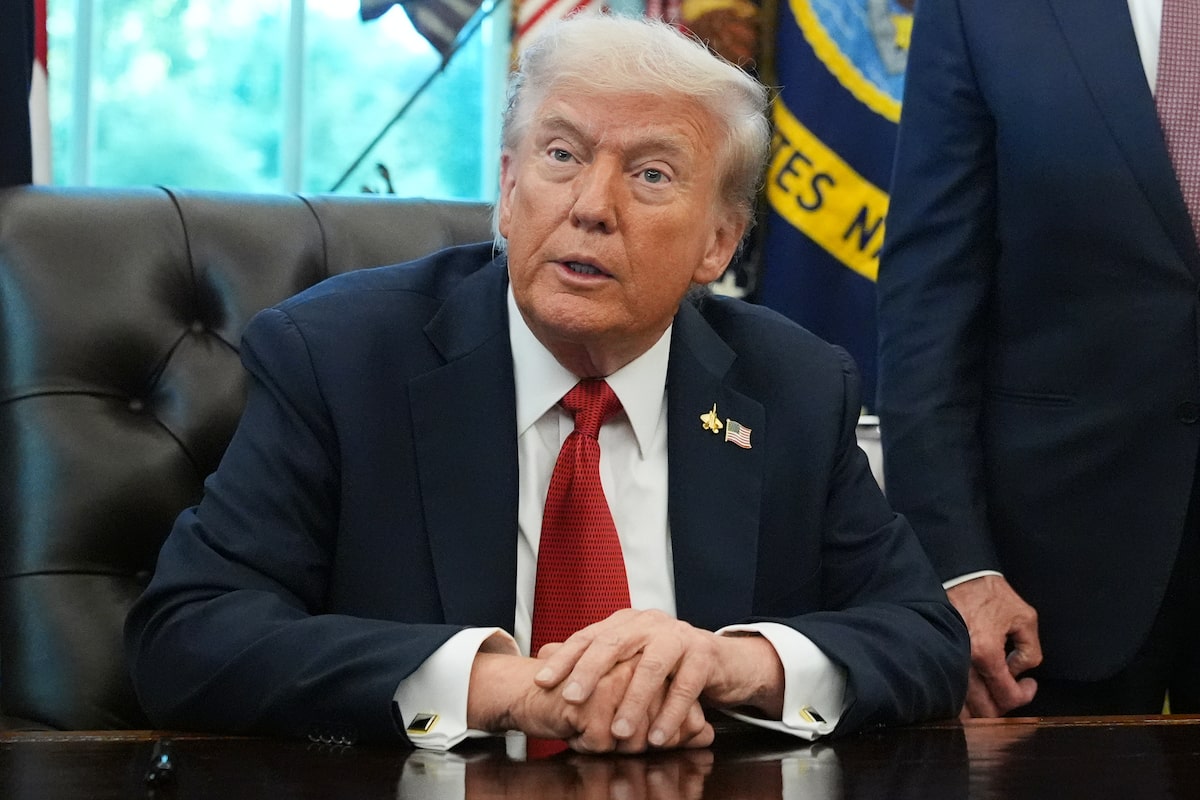 The day before talks with Carney, Trump says his tariffs are working