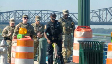 National Guard troops spotted in Memphis